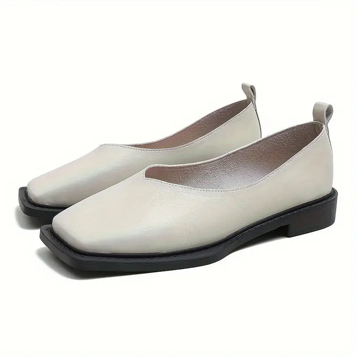 Vera Square-Toe Flats