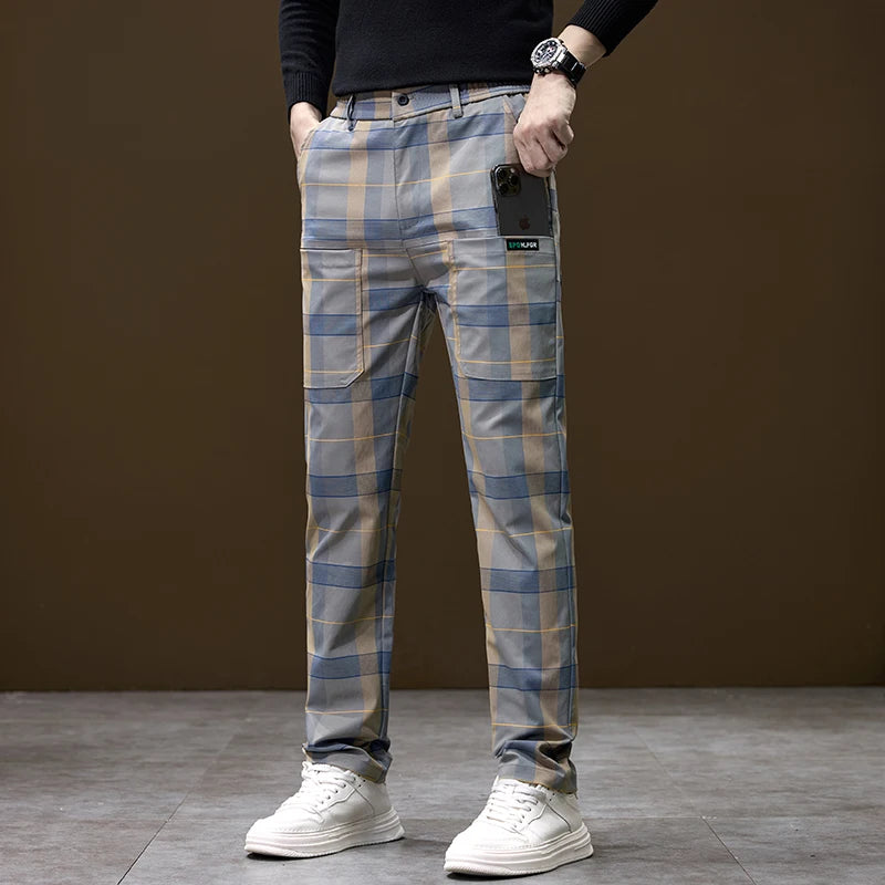 Barron Plaid Trousers