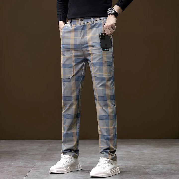 Barron Plaid Trousers