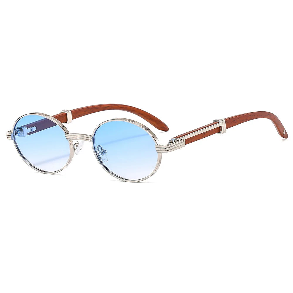 Elowen Oval Frame Sunglasses