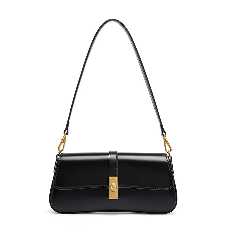 Vauréne Leather Shoulder Bag