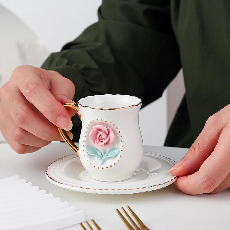 Camélia Ceramic Set