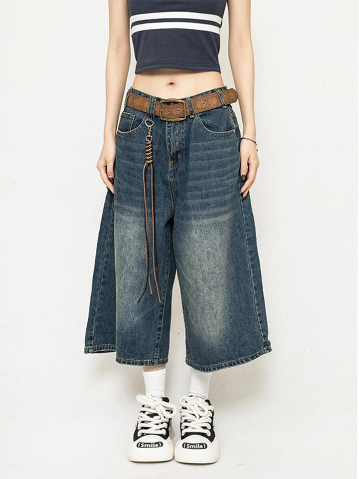 Roxie Fade Denim Shorts