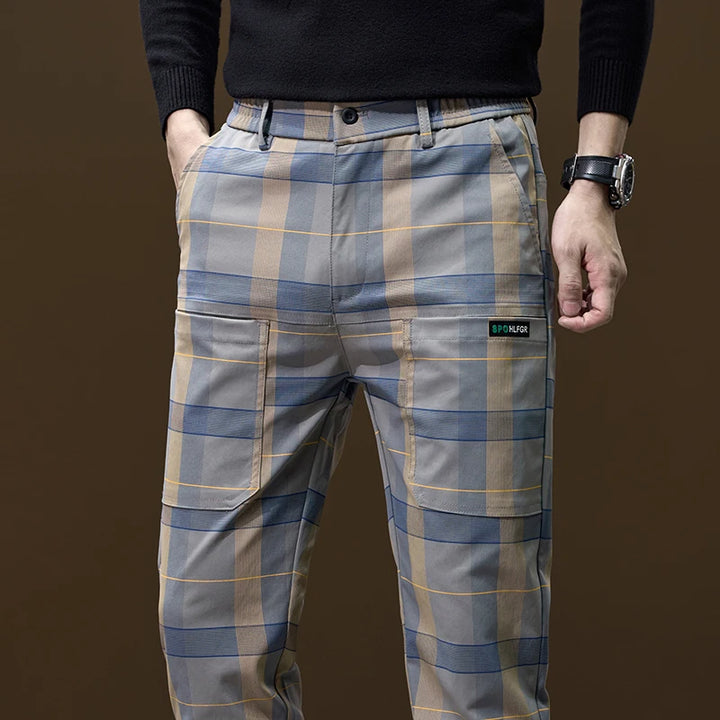 Barron Plaid Trousers
