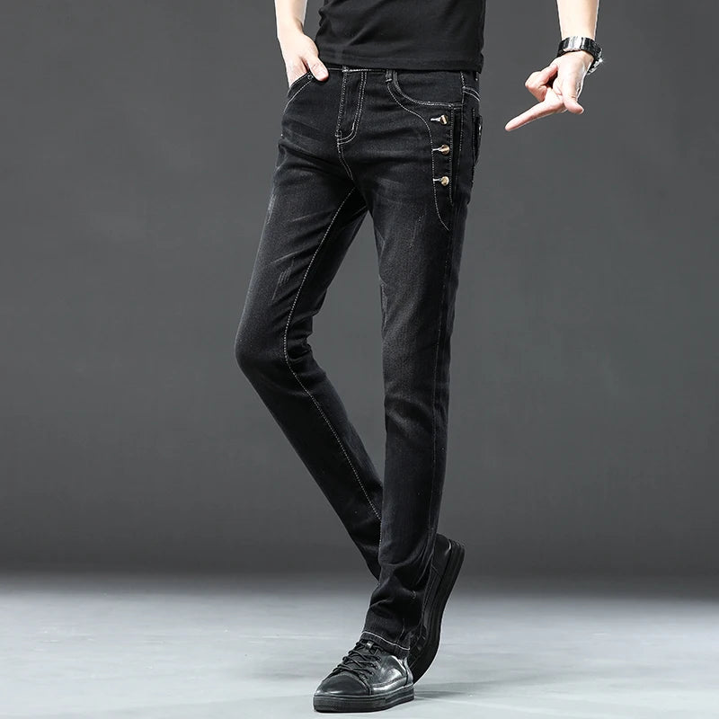 Axel Button Jeans