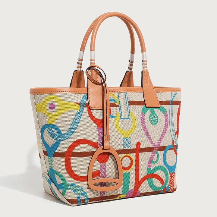 Carra Print Market Tote