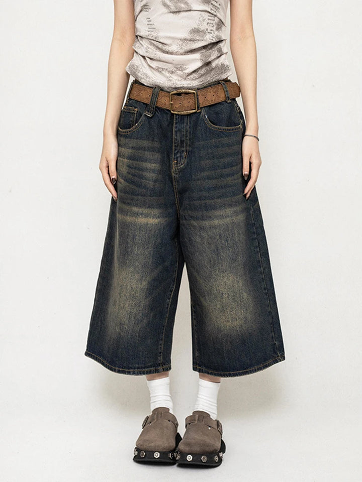 Roxie Fade Denim Shorts
