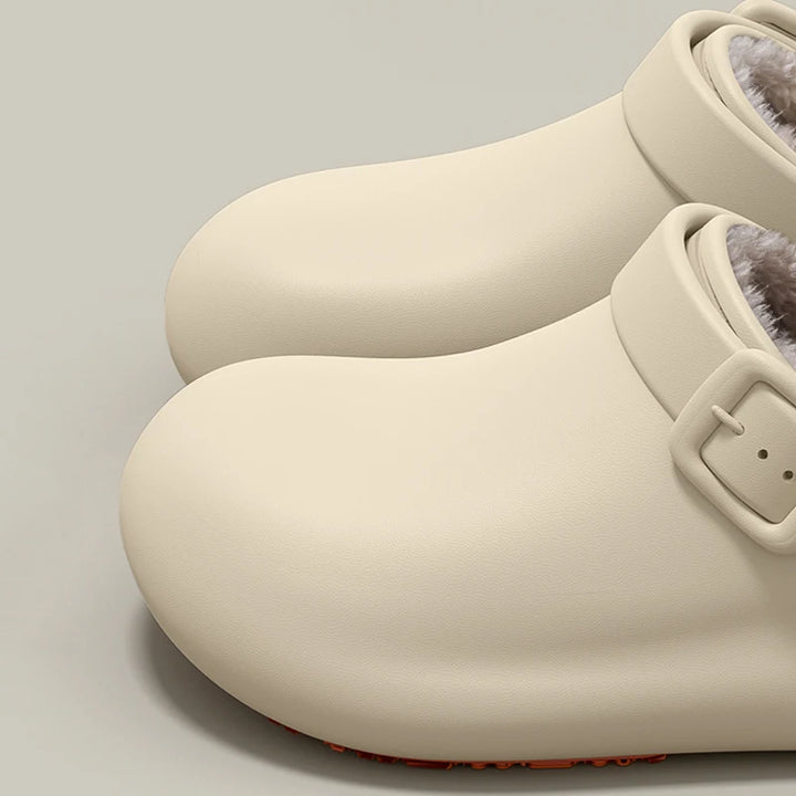 Brienne Fleece Mules