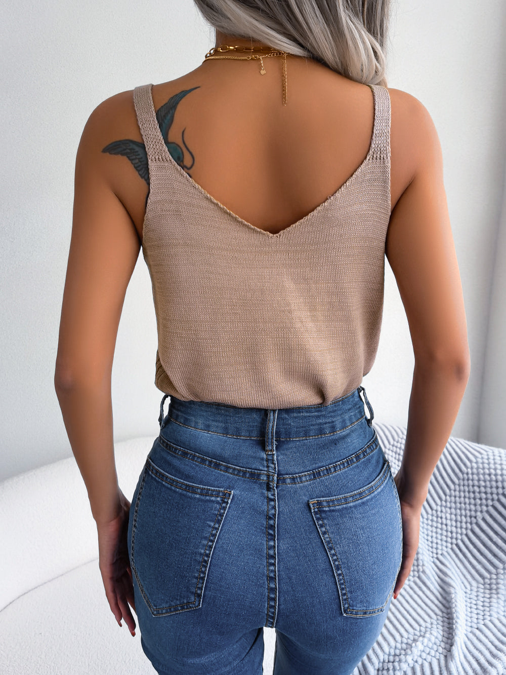 Valetta Buckle Knit Top