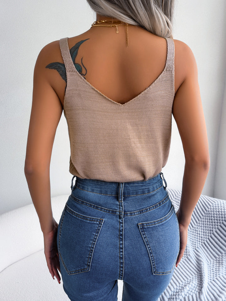 Valetta Buckle Knit Top
