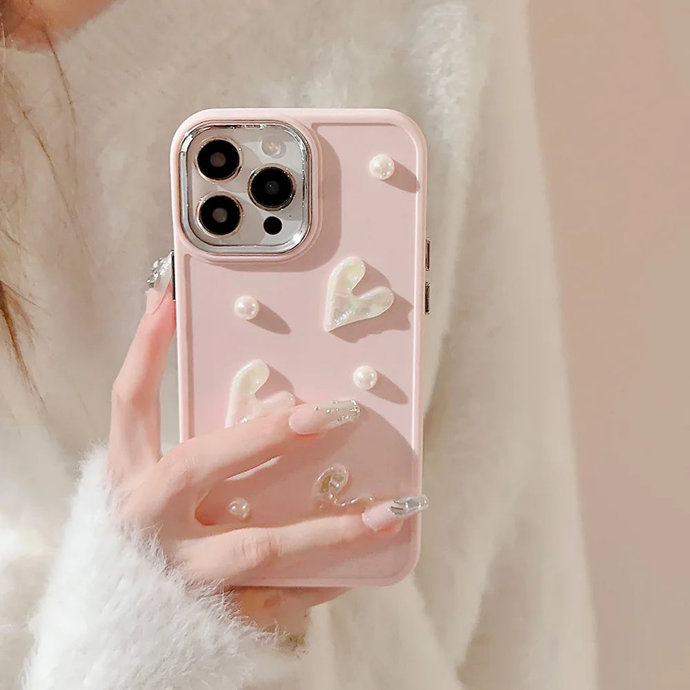 Lumière Pearl Heart Case