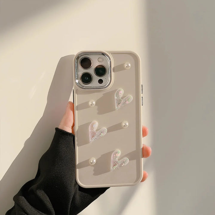 Lumière Pearl Heart Case
