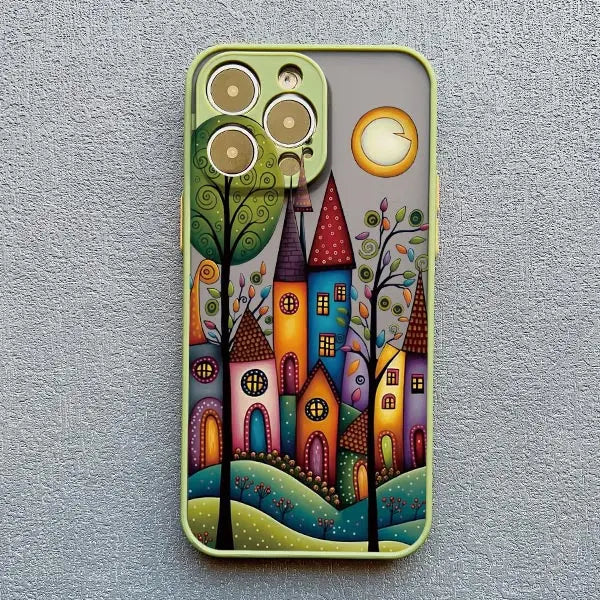Whimsy Village iPhone Case