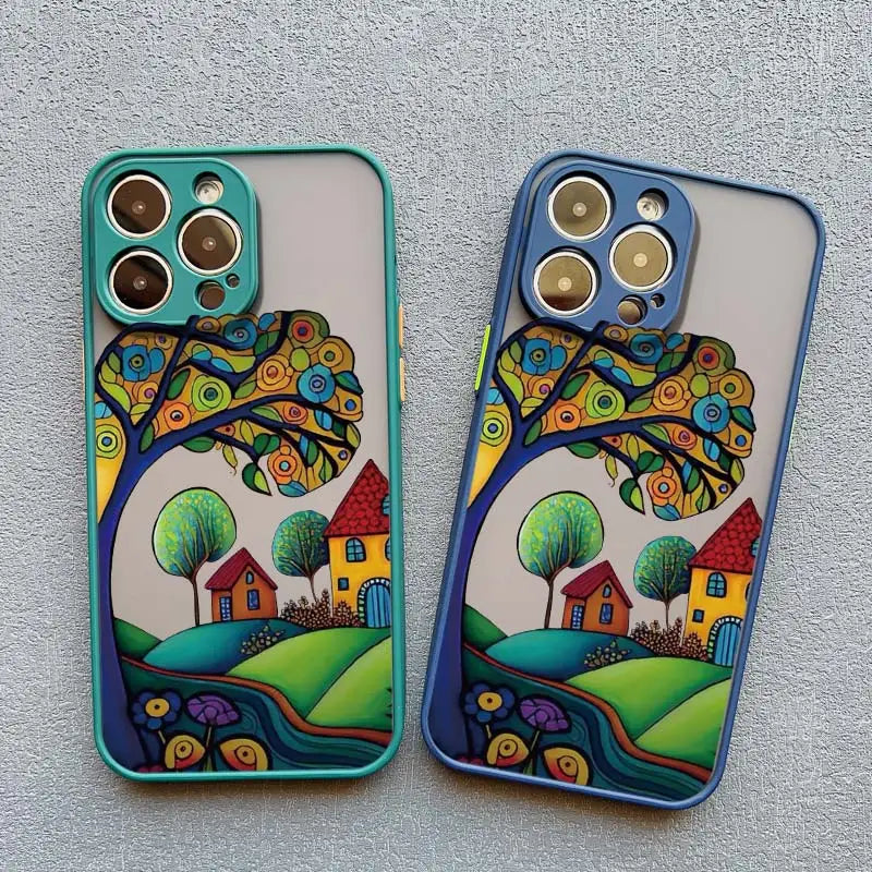 Whimsy Village iPhone Case