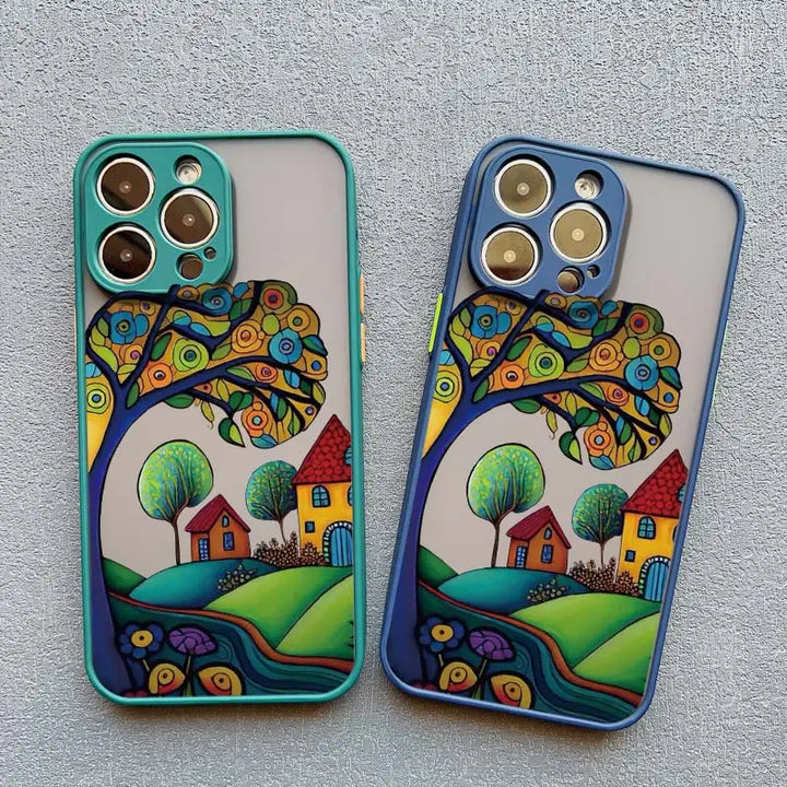 Whimsy Village iPhone Case