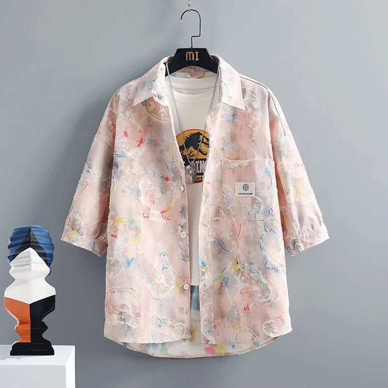 Painter’s Muse Button-Up