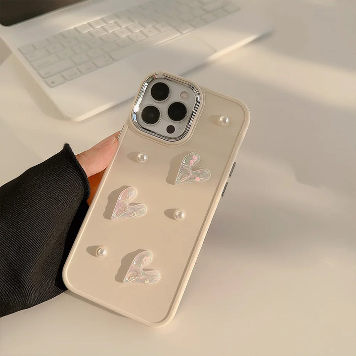 Lumière Pearl Heart Case