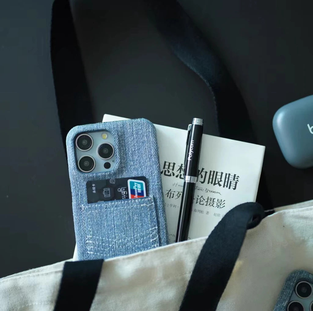 Blue Jean Essentials iPhone Case