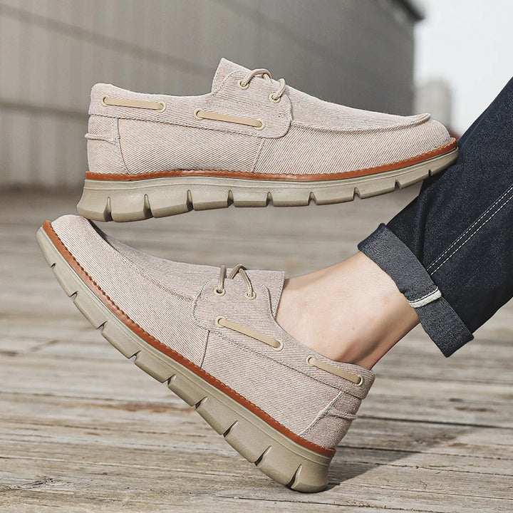 Clive Canvas Slip-Ons