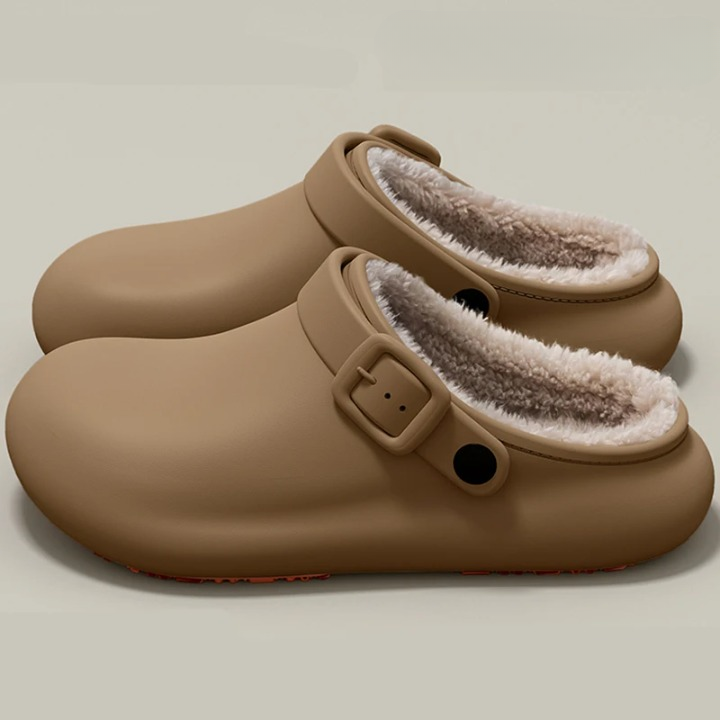 Brienne Fleece Mules
