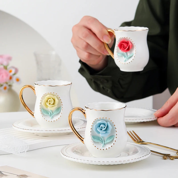Camélia Ceramic Set