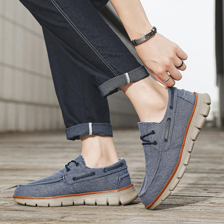 Clive Canvas Slip-Ons