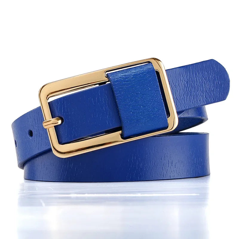 Sophia Square-Buckle Belt