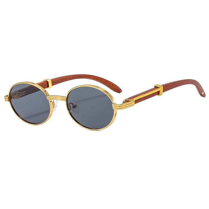 Elowen Oval Frame Sunglasses