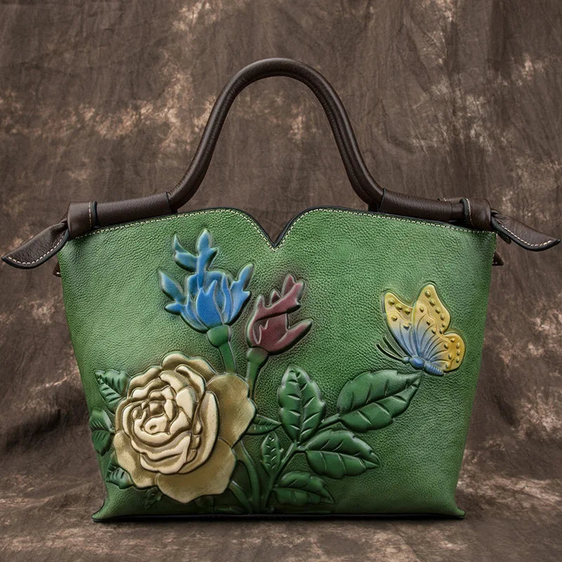 Maribel Garden Embossed Tote
