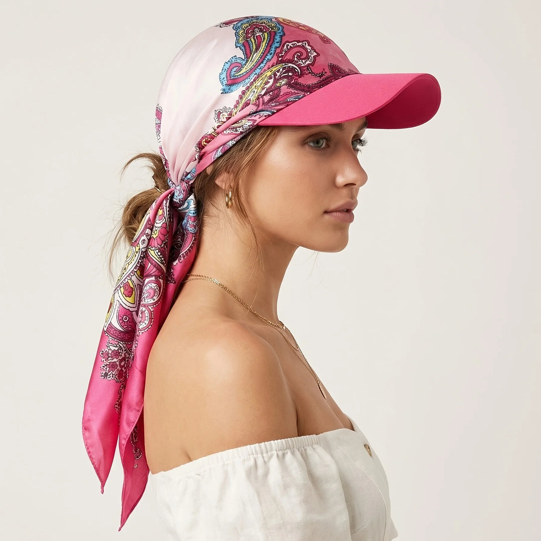 Amara Printed Scarf Hat