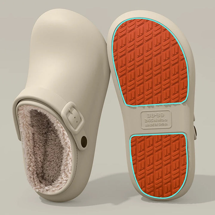Brienne Fleece Mules