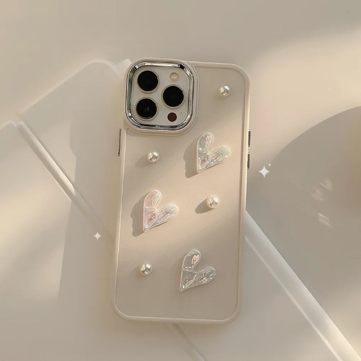 Lumière Pearl Heart Case