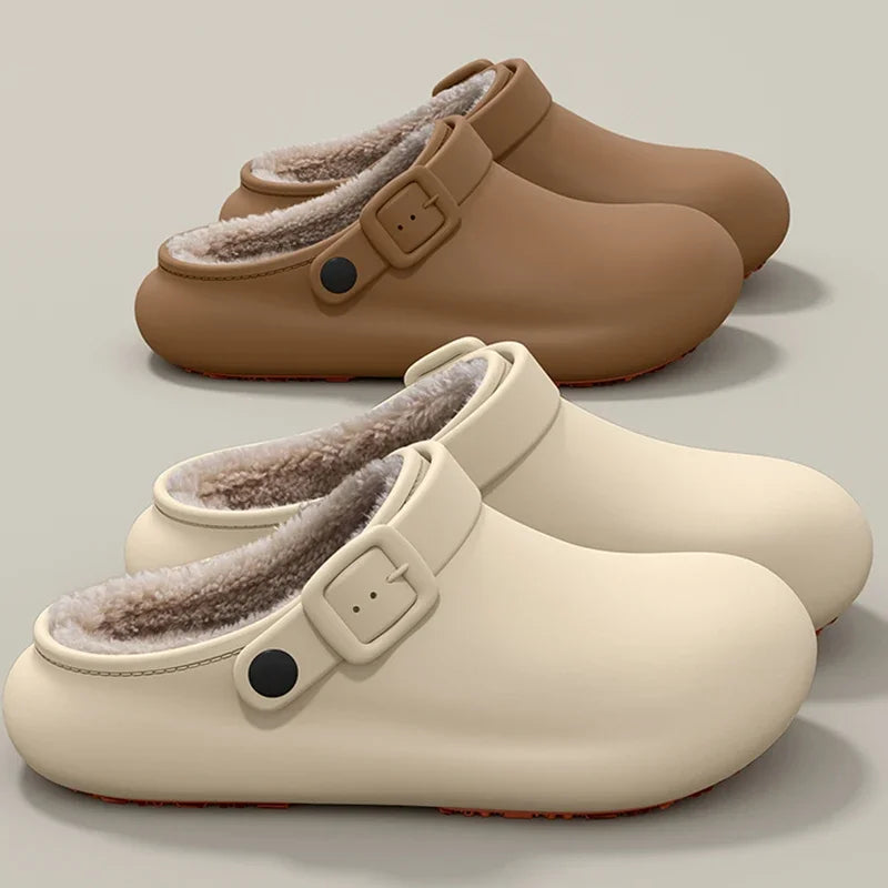 Brienne Fleece Mules