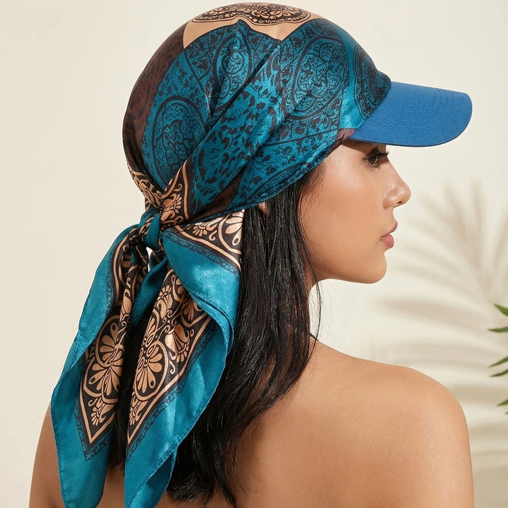 Amara Printed Scarf Hat