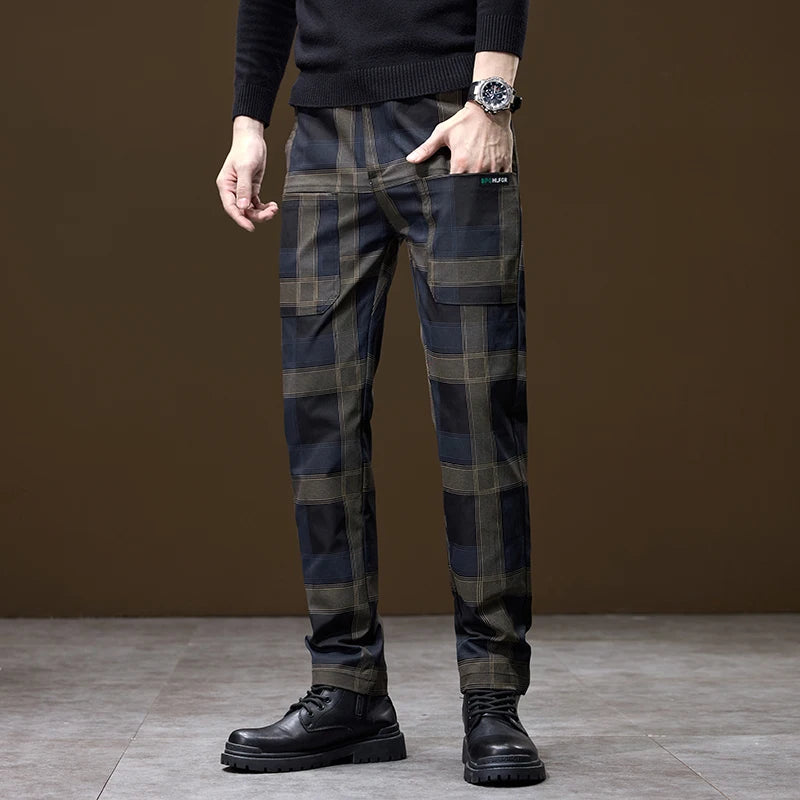 Barron Plaid Trousers