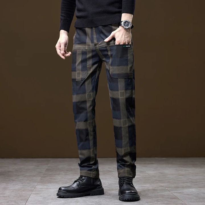Barron Plaid Trousers