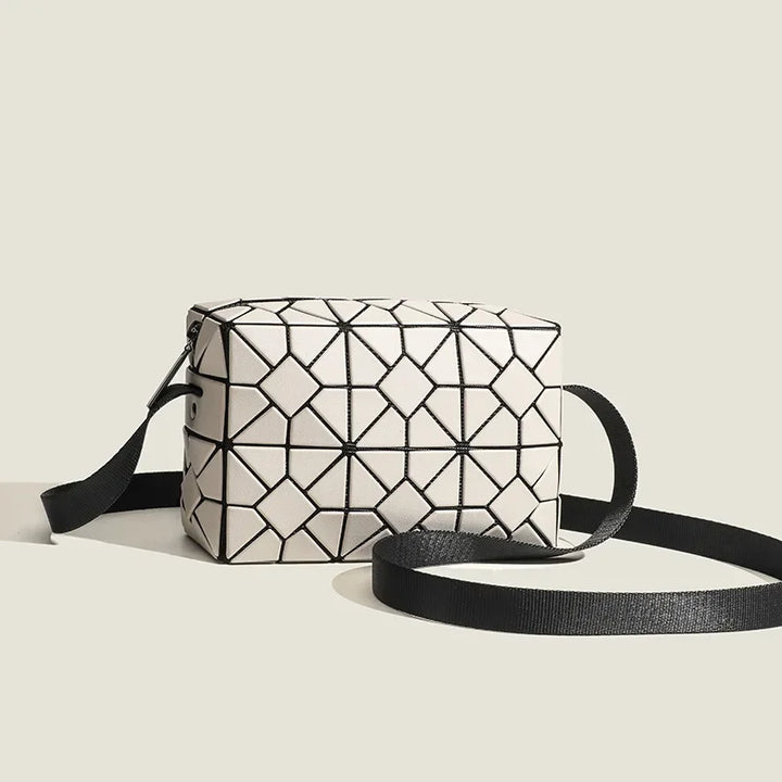 Liora Geogrid Crossbody Bag