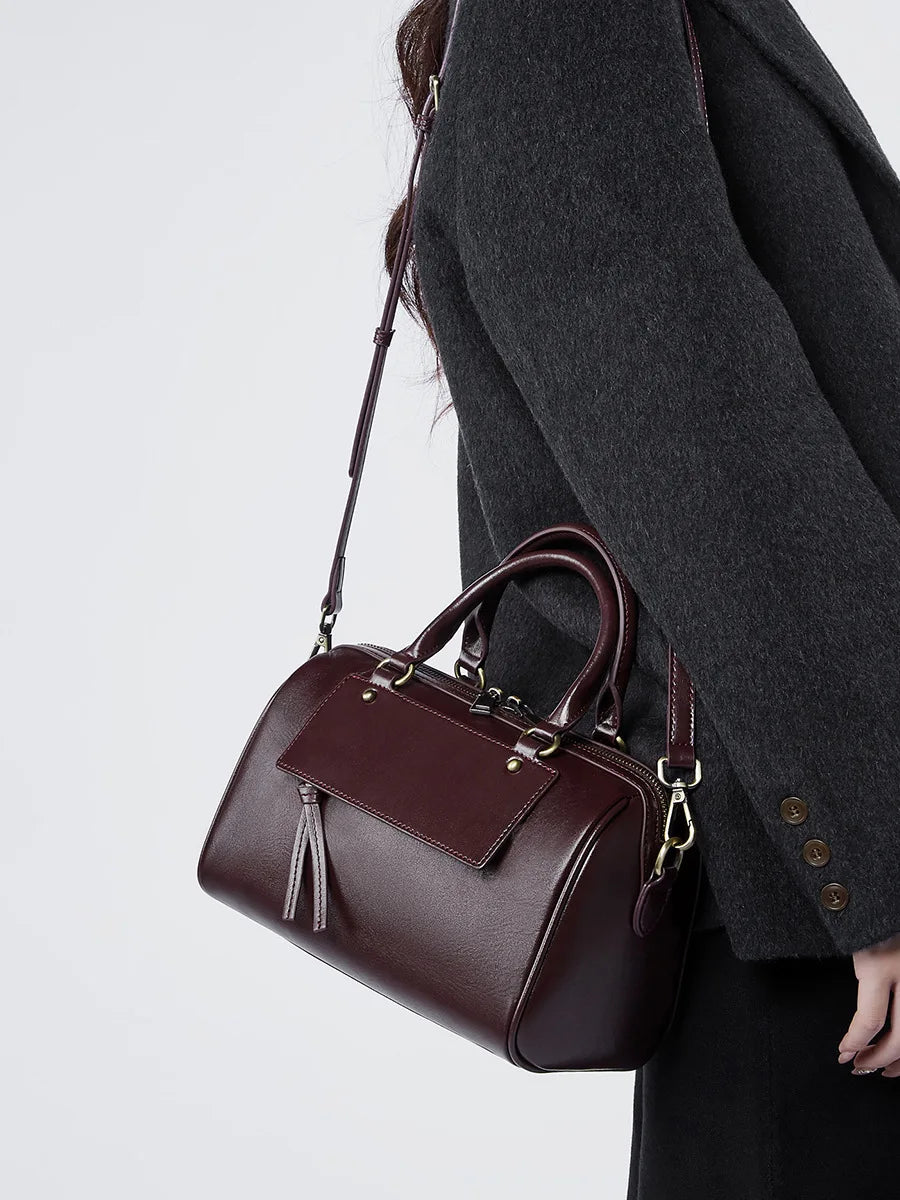 Myra Leather Crossbody Bag