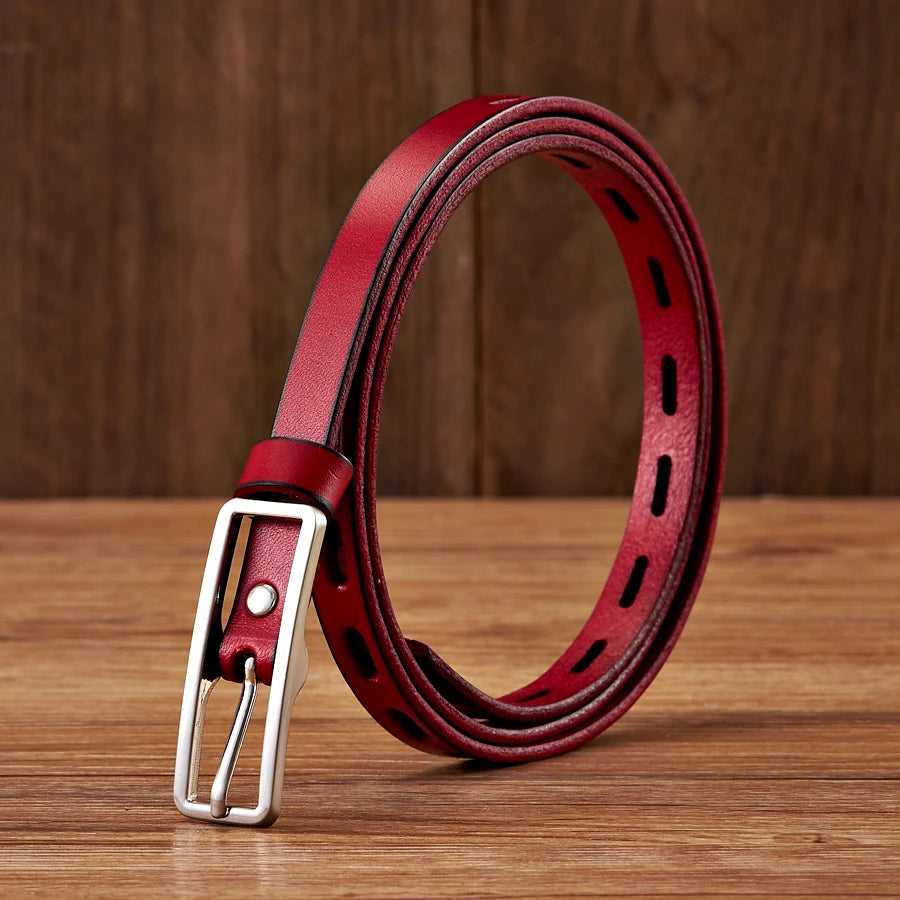 Montford Slim Leather Belt