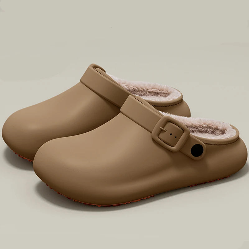 Brienne Fleece Mules