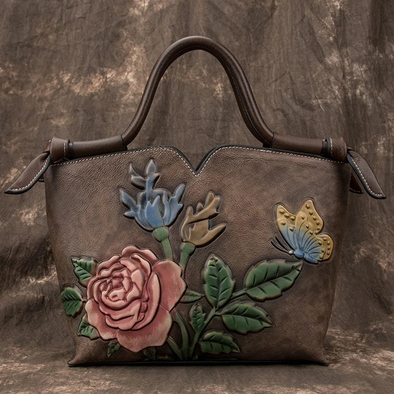 Maribel Garden Embossed Tote