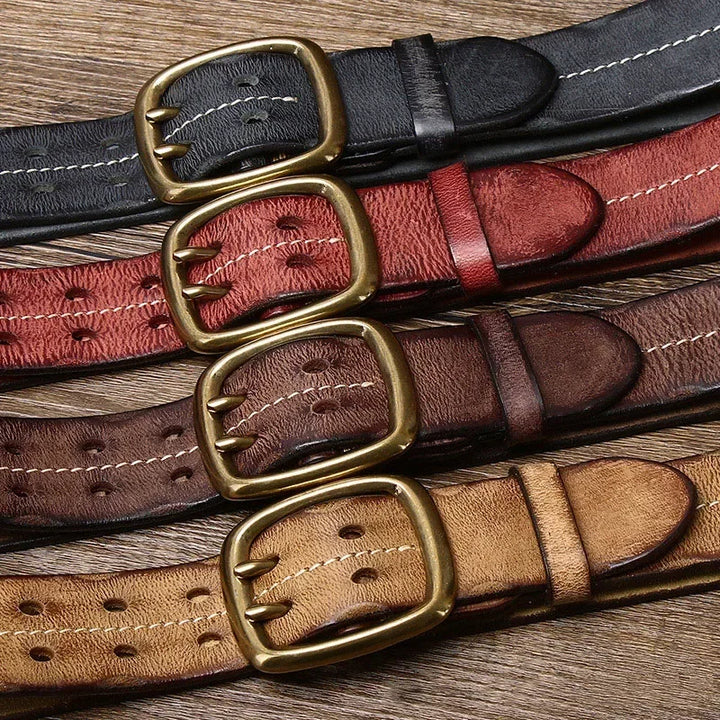 Brassline Genuine Leather Belt