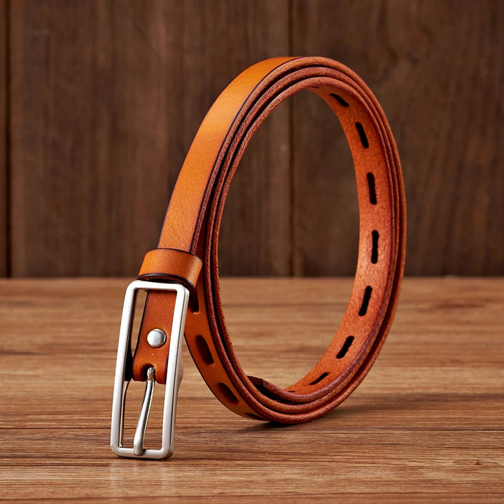 Montford Slim Leather Belt