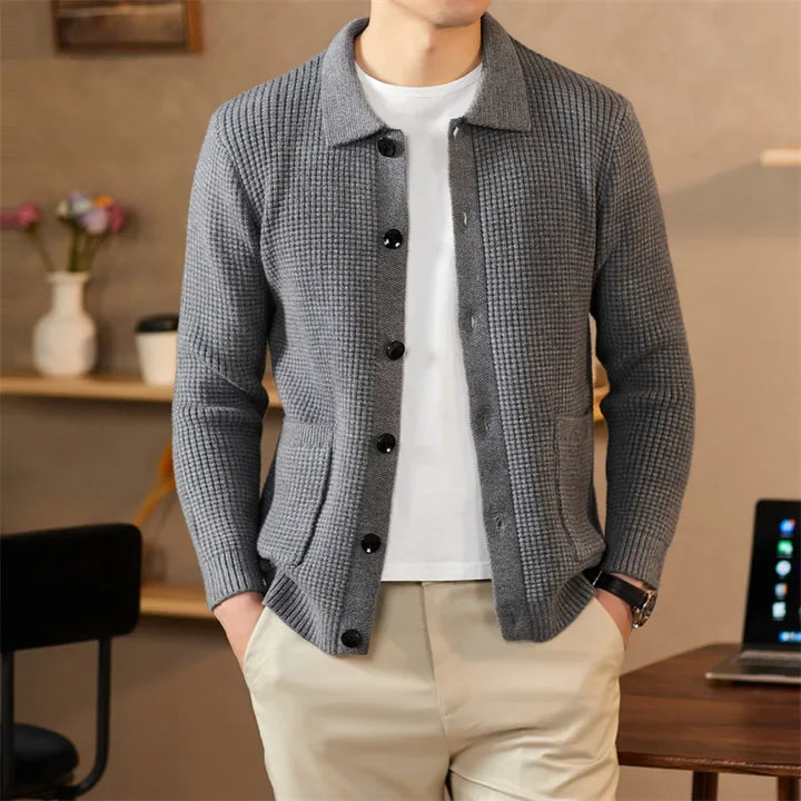 Barton Textured Cardigan