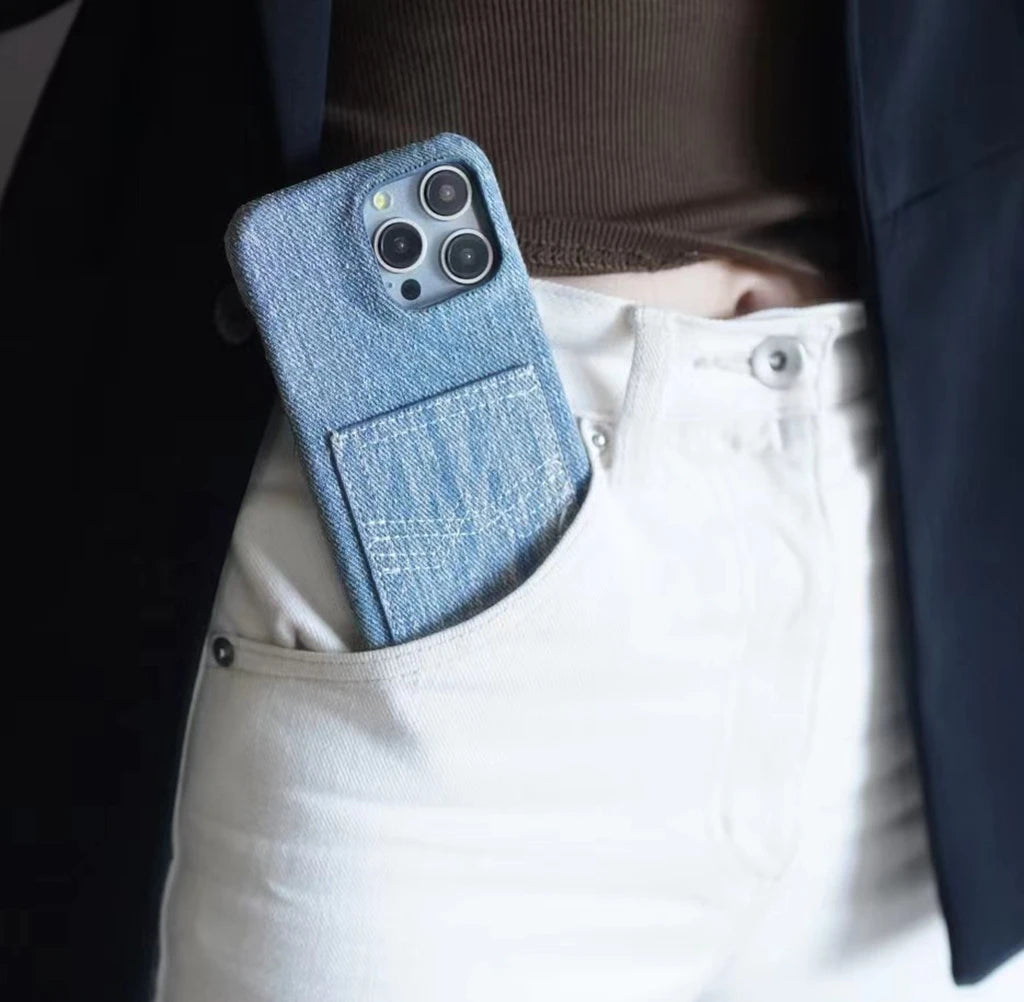 Blue Jean Essentials iPhone Case