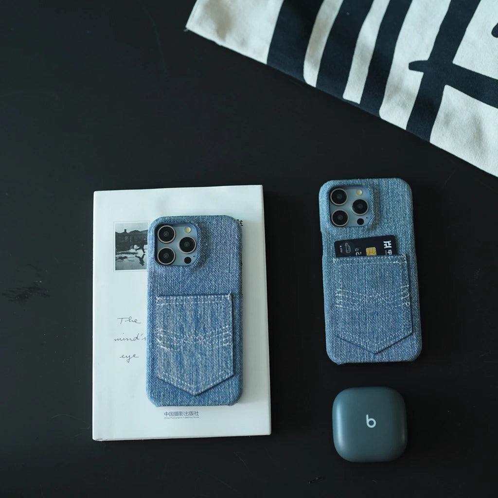 Blue Jean Essentials iPhone Case