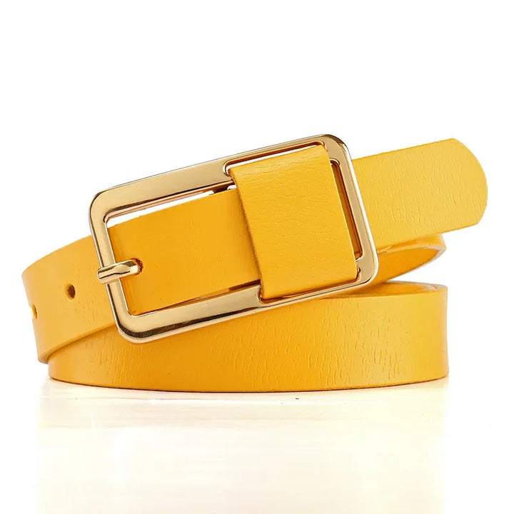 Sophia Square-Buckle Belt