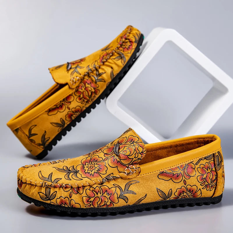 Wolfe Embossed Loafers