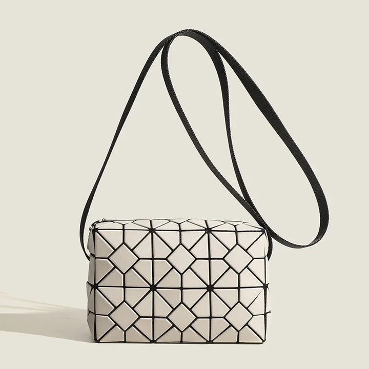Liora Geogrid Crossbody Bag