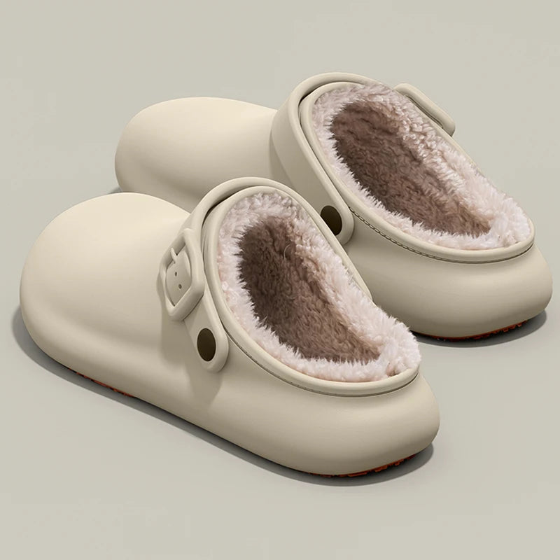 Brienne Fleece Mules